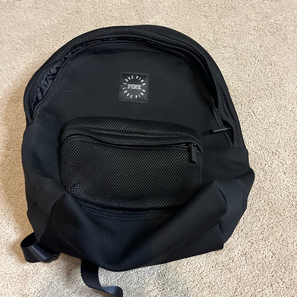PINK Victoria's Secret Black Everyday Backpack